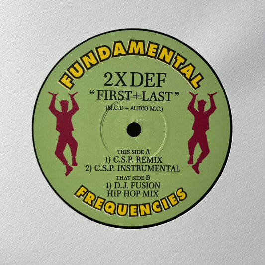 2XDEF* : First + Last (12", RE)