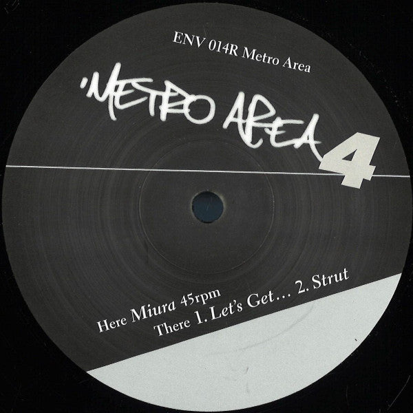 Metro Area : Metro Area Ep 4 (12", EP, RE, RP)