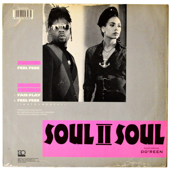 Soul II Soul : Feel Free (12", Single)