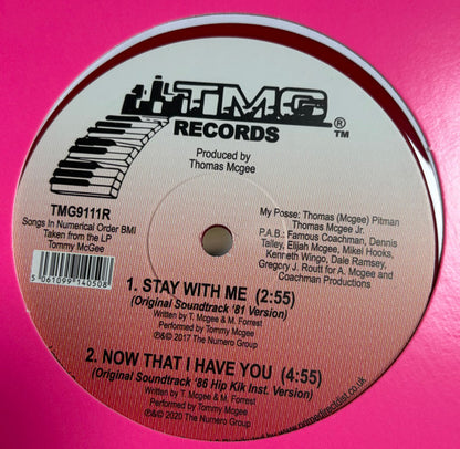 Tommy McGee : Now That I Have You  (12", EP, RE, Red)