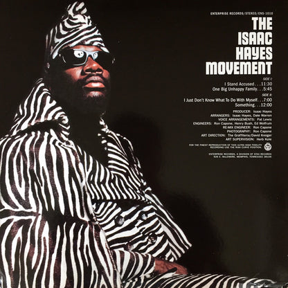 Isaac Hayes : The Isaac Hayes Movement (LP, Album, RE)