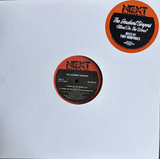 The Joubert Singers : Stand On The Word (12", Unofficial)