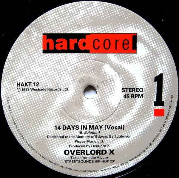 Overlord X : 14 Days In May (12")