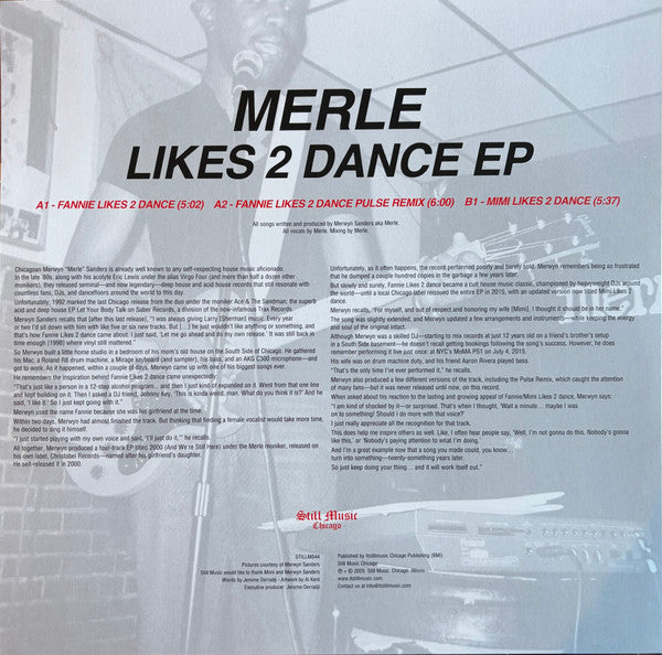 Merle* : Likes 2 Dance EP (12")