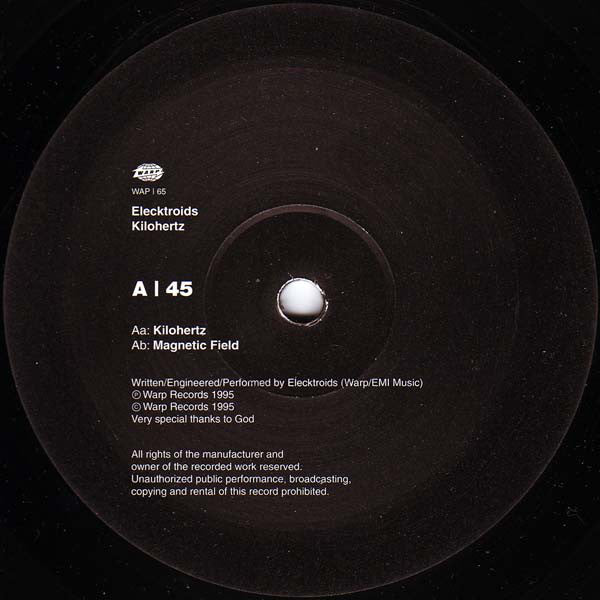 Elecktroids : Kilohertz (12")