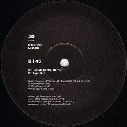 Elecktroids : Kilohertz (12")