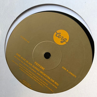Payfone : Dime Algo (12", Single)