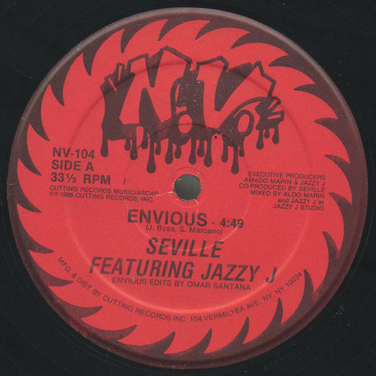 Seville Featuring Jazzy J* : Envious (12")