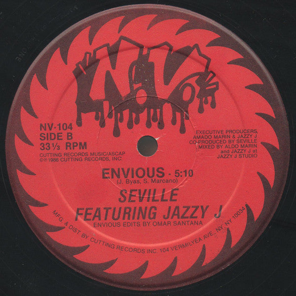 Seville Featuring Jazzy J* : Envious (12")