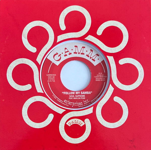 Soul Supreme (4) : Follow Me (7", Ltd, Red)
