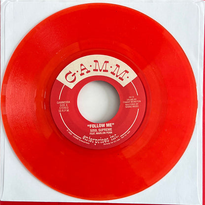 Soul Supreme (4) : Follow Me (7", Ltd, Red)