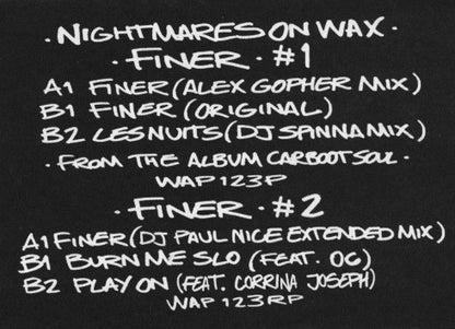 Nightmares On Wax : Finer (2x12", Promo)