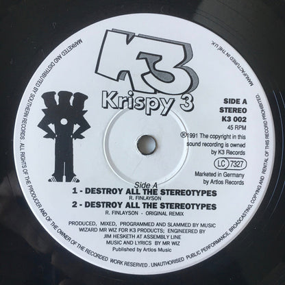 Krispy 3 : Destroy All The Stereotypes (12")