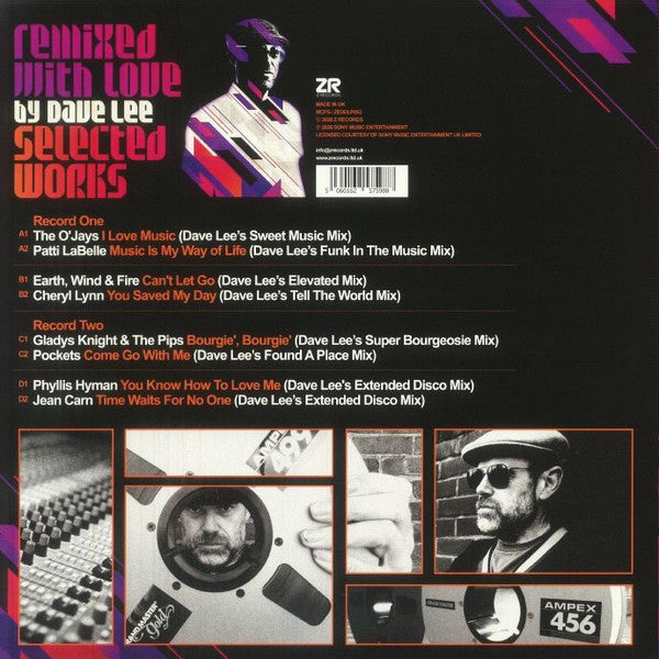 Dave Lee : Remixed With Love By Dave Lee (Selected Works)  (2x12", Comp, Ltd, RE, Gat)