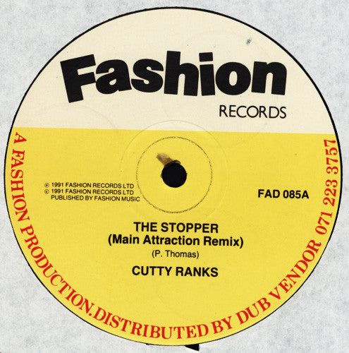 Cutty Ranks : The Stopper (12")