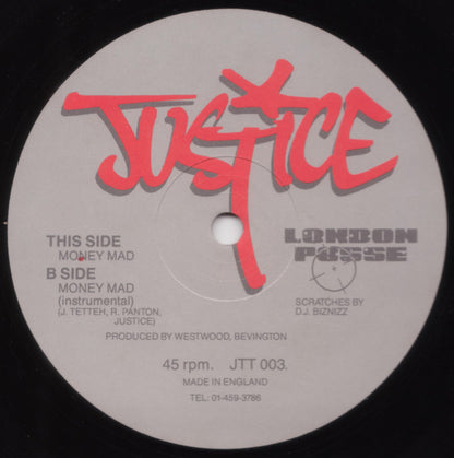 London Posse : Money Mad (12")