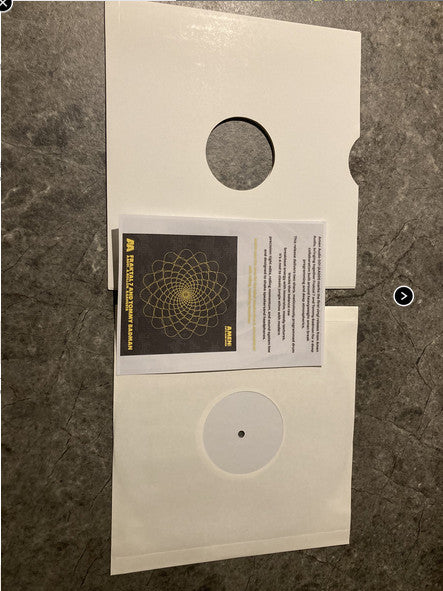 Fraktal 7, Tommy Badman : AA001 - Cuts And Dubs (10", Ltd, S/Edition, W/Lbl, Bla)
