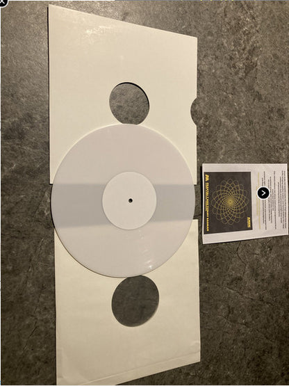 Fraktal 7, Tommy Badman : AA001 - Cuts And Dubs (10", Ltd, S/Edition, W/Lbl, Whi)