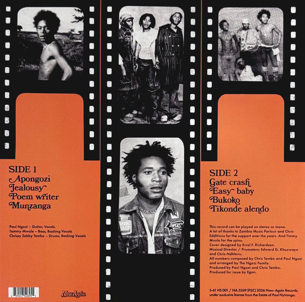 Ngozi Family Featuring Chrissy Zebby Tembo : Gate Crash '78 (LP, Album, RSD, RM)