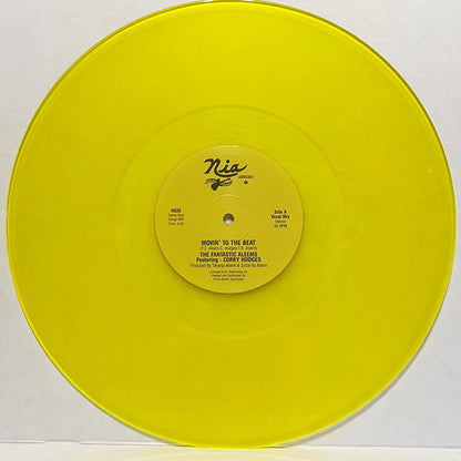 The Fantastic Aleems* Featuring Corky Hodges : Movin' To The Beat (12", RSD, Single, Yel)