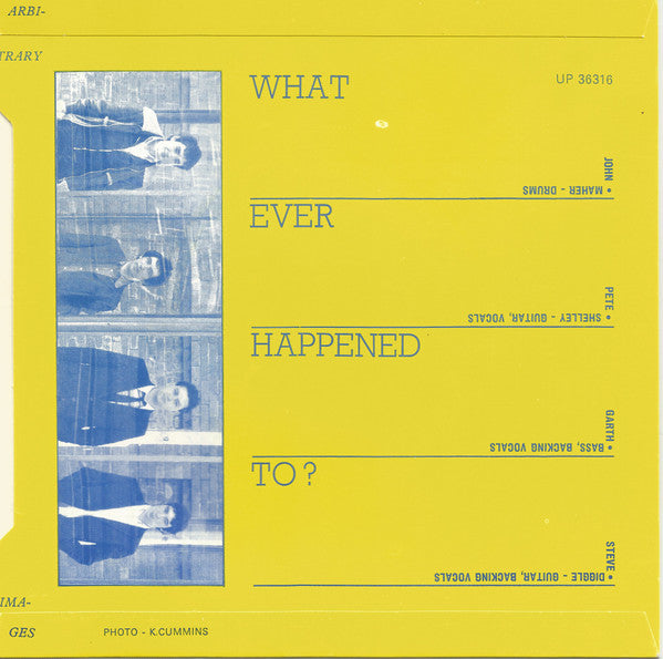 Buzzcocks : Orgasm Addict (7", Single, Pus)