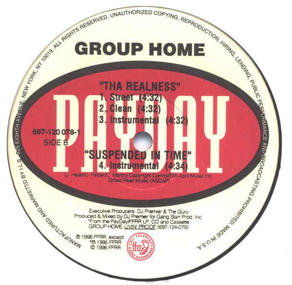 Group Home : Suspended In Time (12")