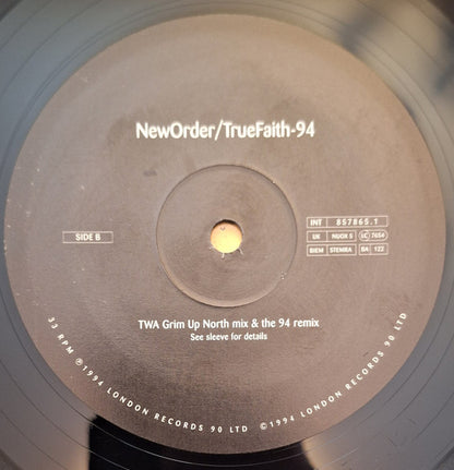 NewOrder* : TrueFaith-94 (12", Single)