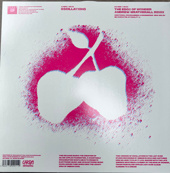 Silver Apples : Oscillations / The Edge Of Wonder (Andrew Weatherall Remix) (12", RE, Fro)