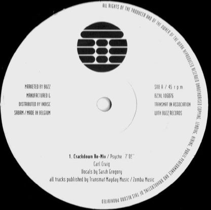Psyche / Rhythim Is Rhythim : Relics (Album Sampler) (12")