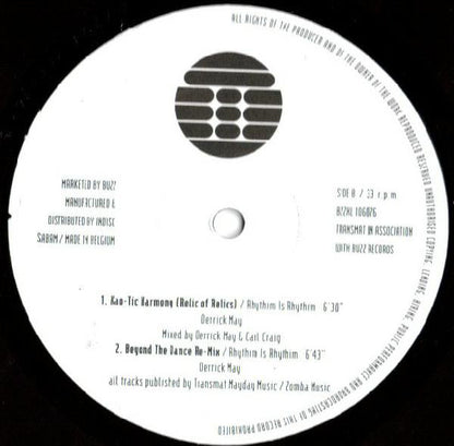 Psyche / Rhythim Is Rhythim : Relics (Album Sampler) (12")