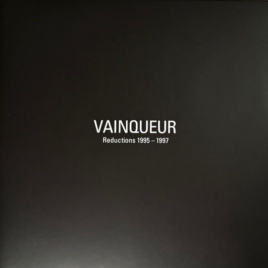 Vainqueur : Reductions 1995-1997 (3x12", Comp, Gat)