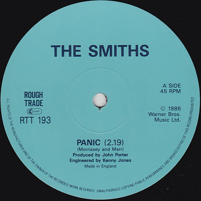 Smiths* : Panic (12", Single, EMI)