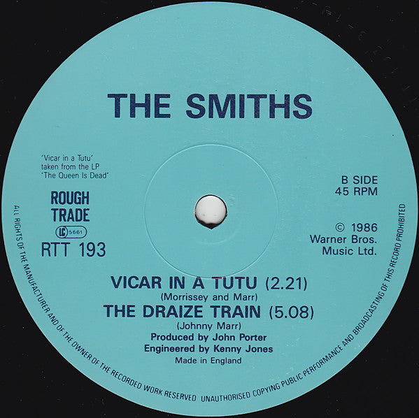 Smiths* : Panic (12", Single, EMI)