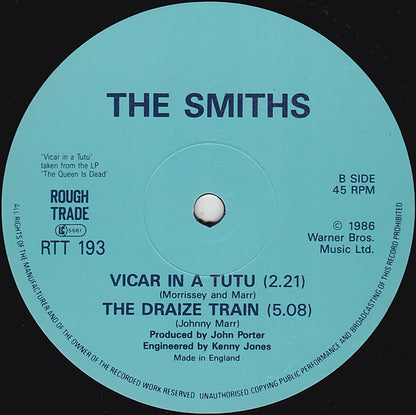 Smiths* : Panic (12", Single, EMI)