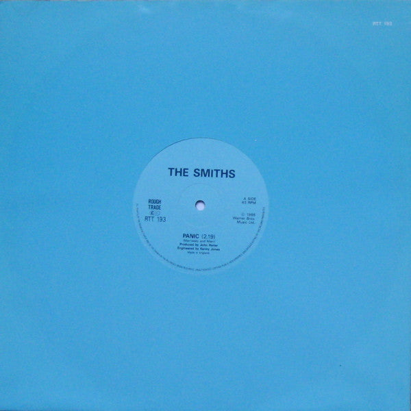Smiths* : Panic (12", Single, EMI)