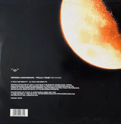 Origin Unknown : Truly One (Remixes) (12")
