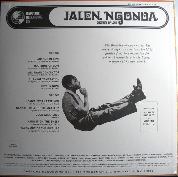 Jalen Ngonda* : Doctrine Of Love (LP, Album)