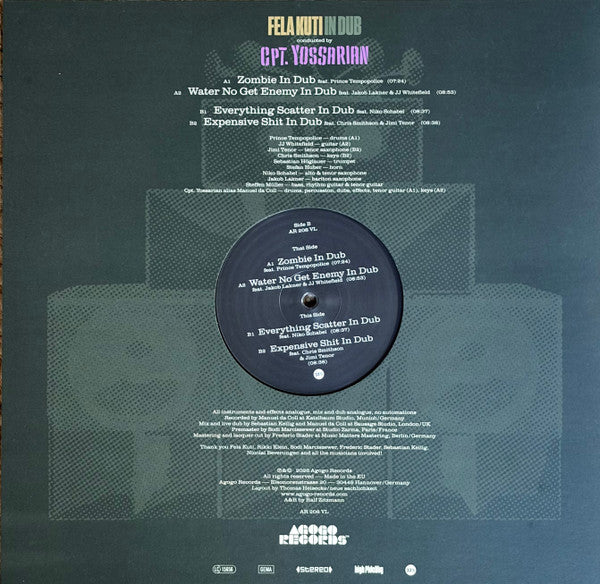 Cpt. Yossarian* : Fela Kuti In Dub  (12")