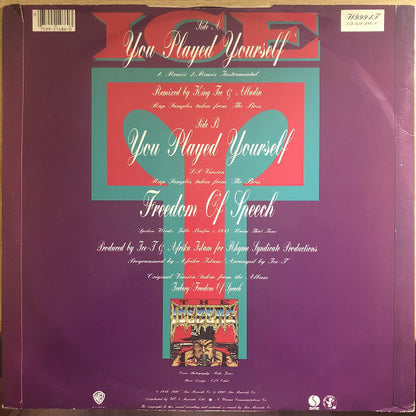 Ice-T : You Played Yourself (12")