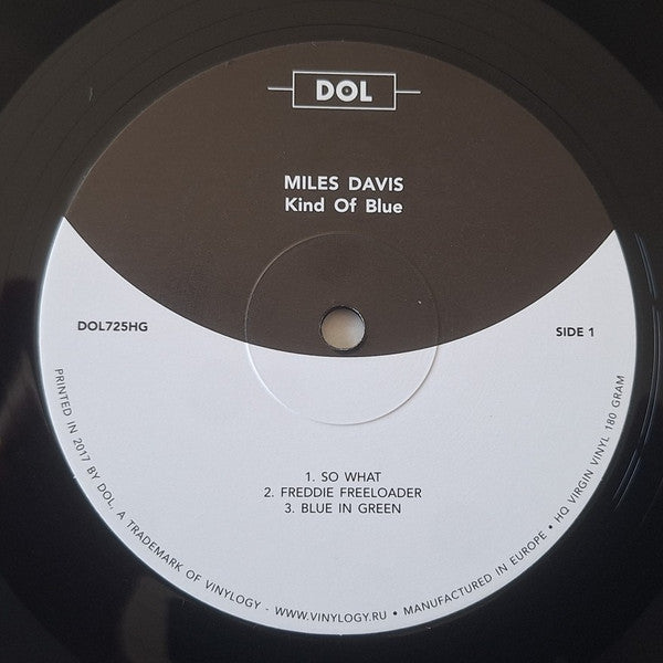 Miles Davis : Kind Of Blue (LP, Album, RE, RP, 180)