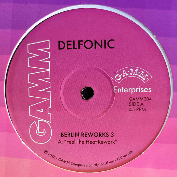 Delfonic : Berlin Reworks 3 (12")