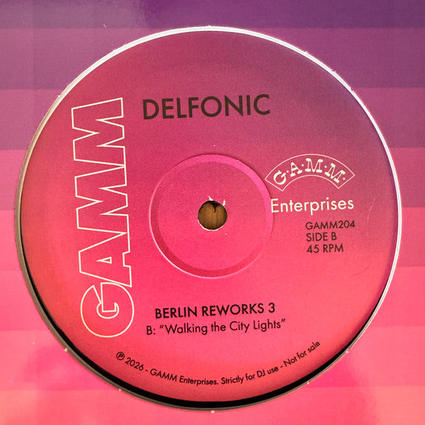 Delfonic : Berlin Reworks 3 (12")