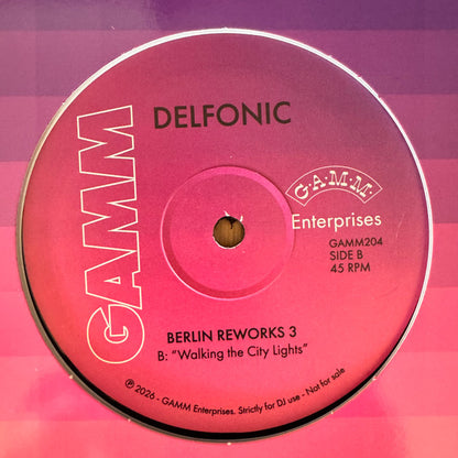 Delfonic : Berlin Reworks 3 (12")