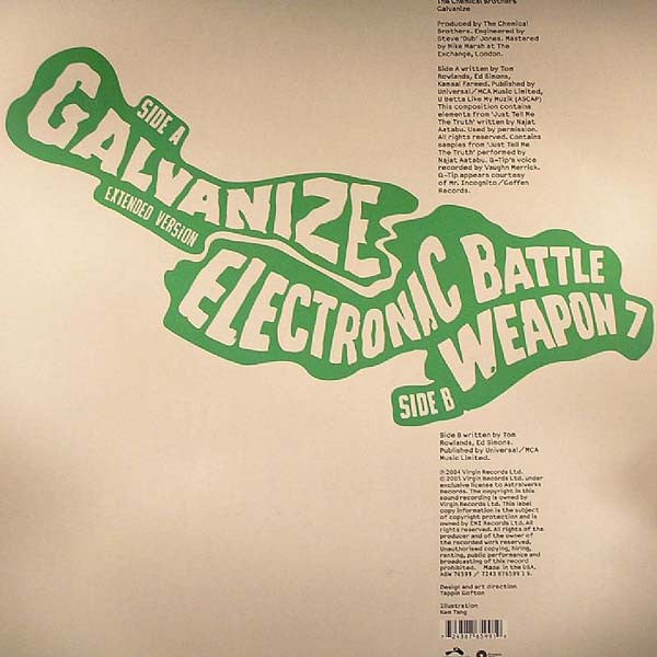 The Chemical Brothers : Galvanize (12")