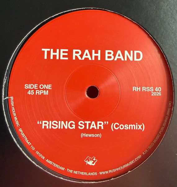 The Rah Band* : Rising Star / Deep Song (12", RE)