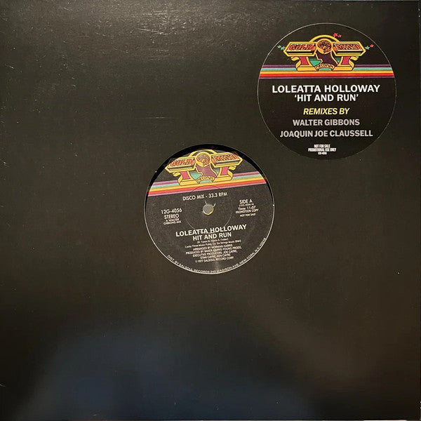 Loleatta Holloway : Hit And Run (12", Promo, Unofficial)