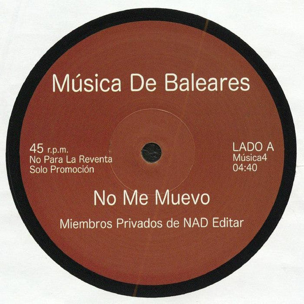 Nad (11) : No Me Muevo / Era de la Razón (12", Single)