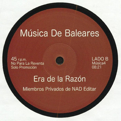 Nad (11) : No Me Muevo / Era de la Razón (12", Single)