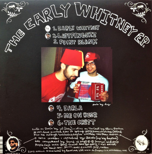 Why? : The Early Whitney EP (12", EP)