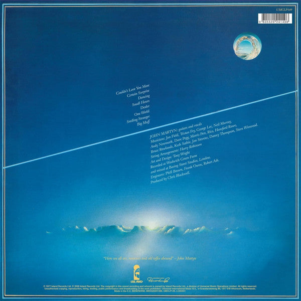 John Martyn : One World (LP, Album, RE, 180)